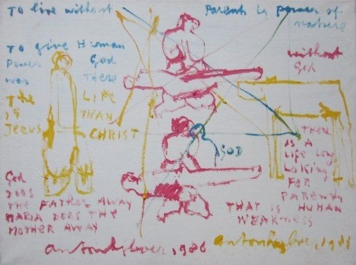 == diverse doeken  == Anton Heyboer 1924-2005 ==, Antiek en Kunst, Kunst | Schilderijen | Modern, Ophalen of Verzenden