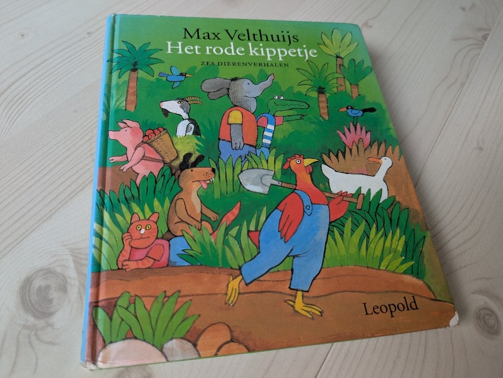 Het rode kippetje - zes dierenverhalen, Ophalen of Verzenden, Gelezen, Max Velthuijs, Fictie algemeen