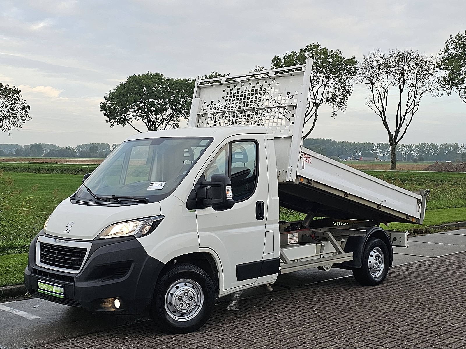 PEUGEOT BOXER 2.0 kipper airco euro6!, Gebruikt, Euro 6, 2492 kg, Wit