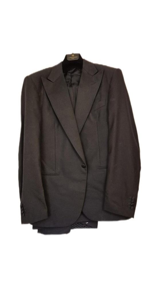 Corneliani Smoking / Tuxedo, Super 140’s Wol, Maat 52R, Kleding | Heren, Kostuums en Colberts, Maat 52/54 (L), Corneliani, Zwart