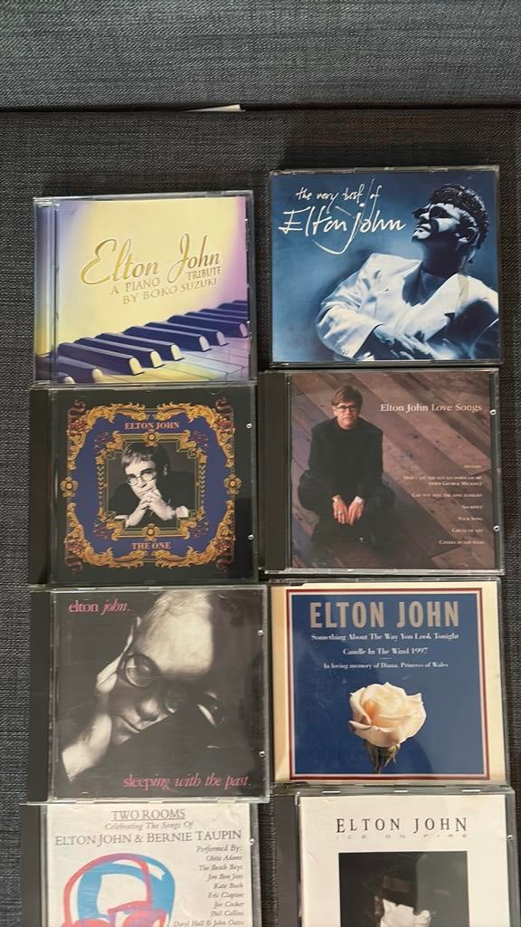 Collectie Elton John CD’s, 9x, Ophalen of Verzenden, Gebruikt