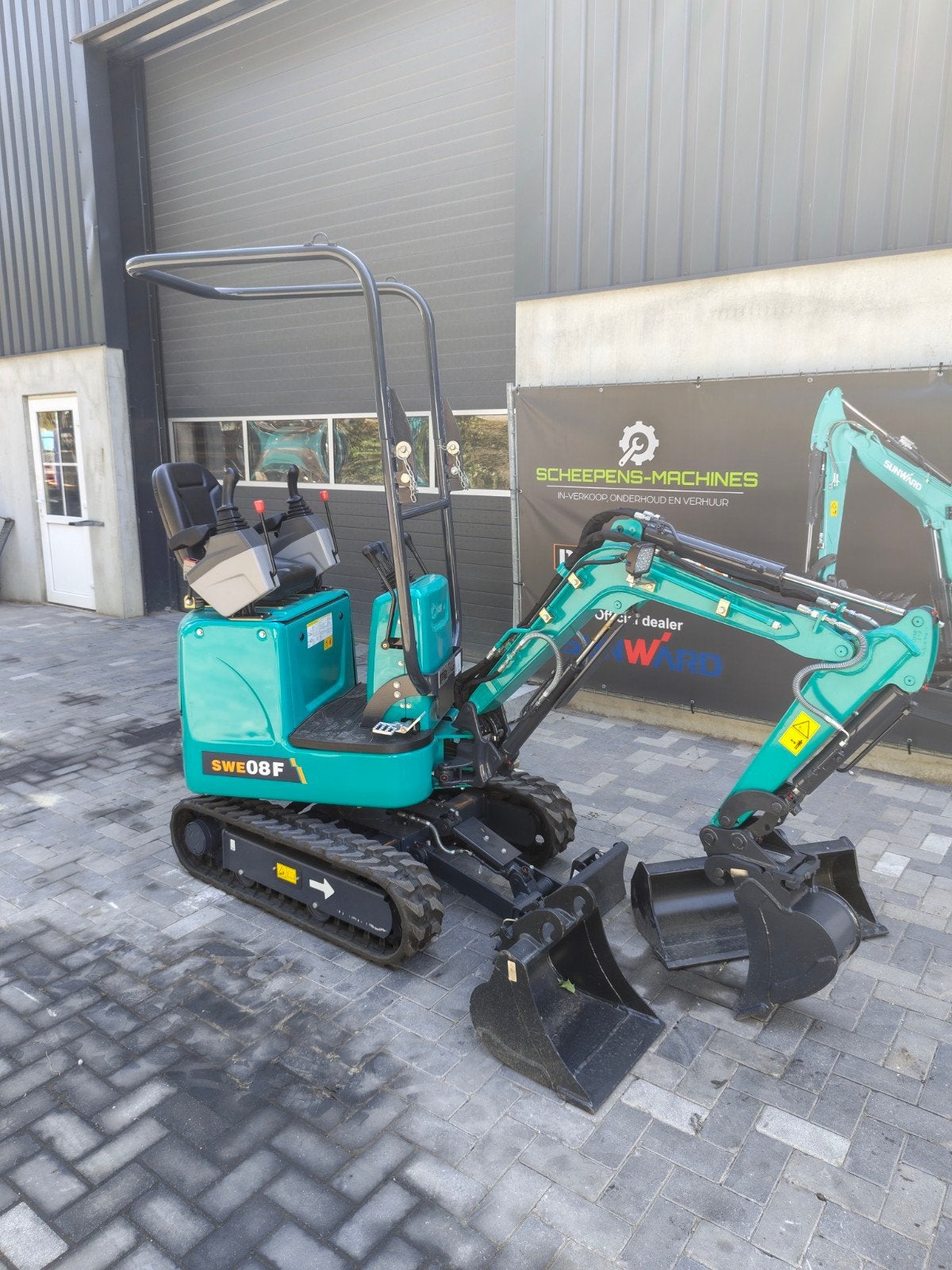 Sunward SWE08F Minigraver - Compact en Krachtig, Ophalen of Verzenden, Graafmachine