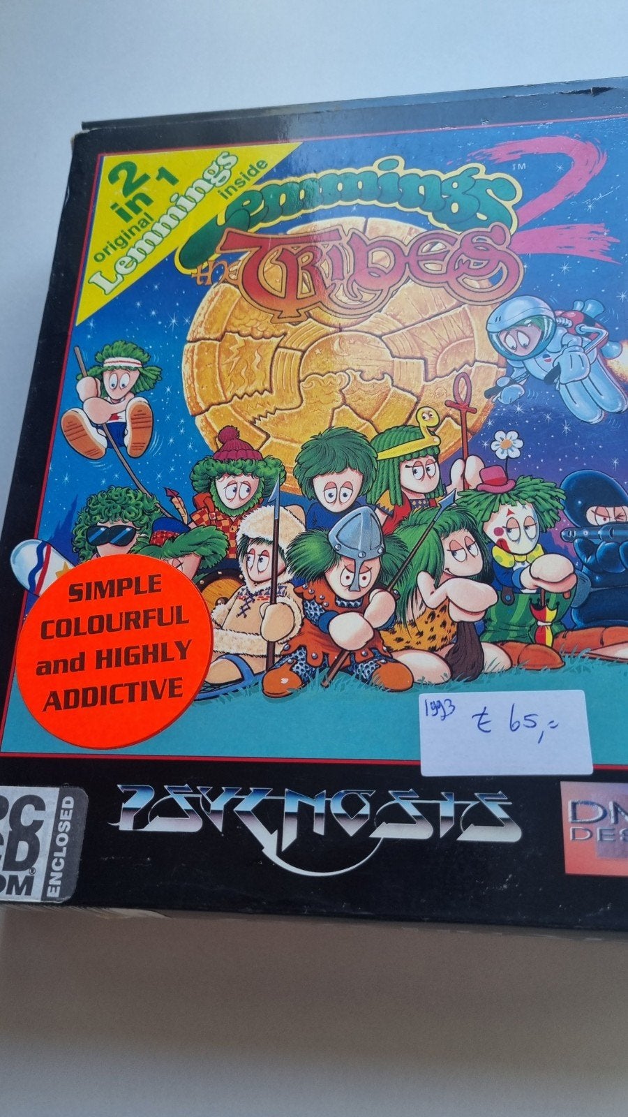 Lemmings 2: The Tribes - Klassiek PC-spel (1993), Puzzel en Educatief, Gebruikt, 1 speler, Ophalen of Verzenden