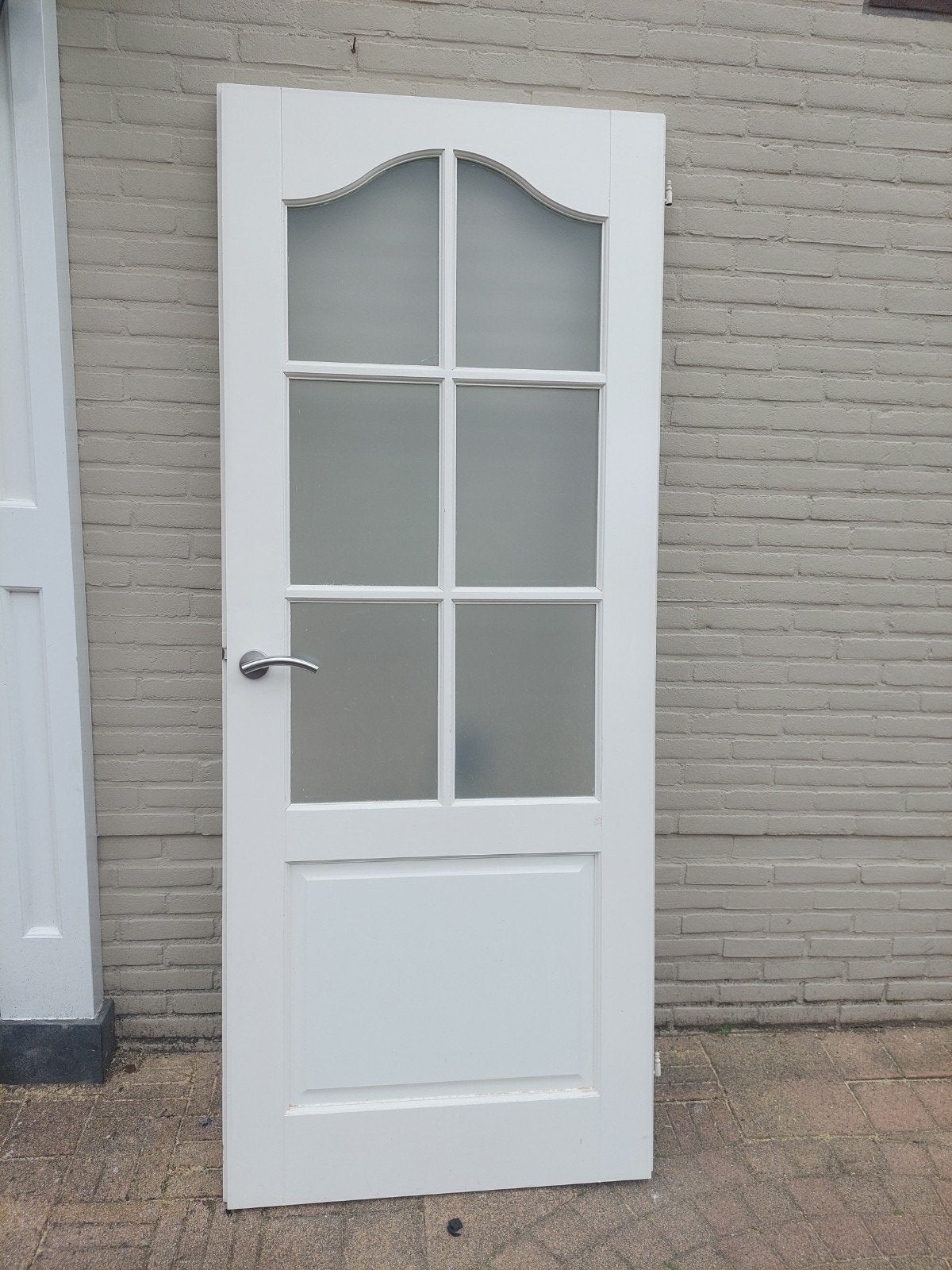 Binnendeur met glas 211,5 x 83 cm, Doe-het-zelf en Verbouw, Deuren en Horren, Ophalen