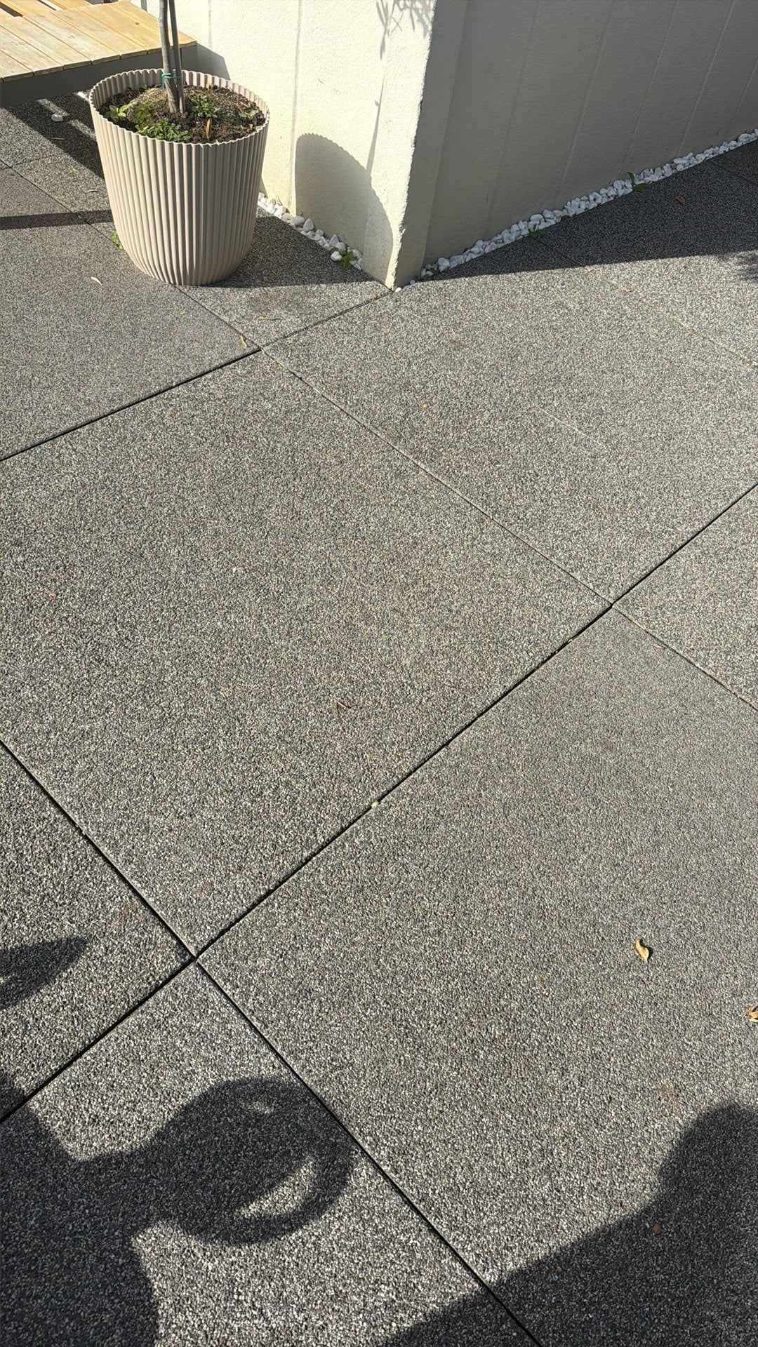 45m2 tuintegels 1x1 meter, Tuin en Terras, Ophalen, Gebruikt, Overige materialen