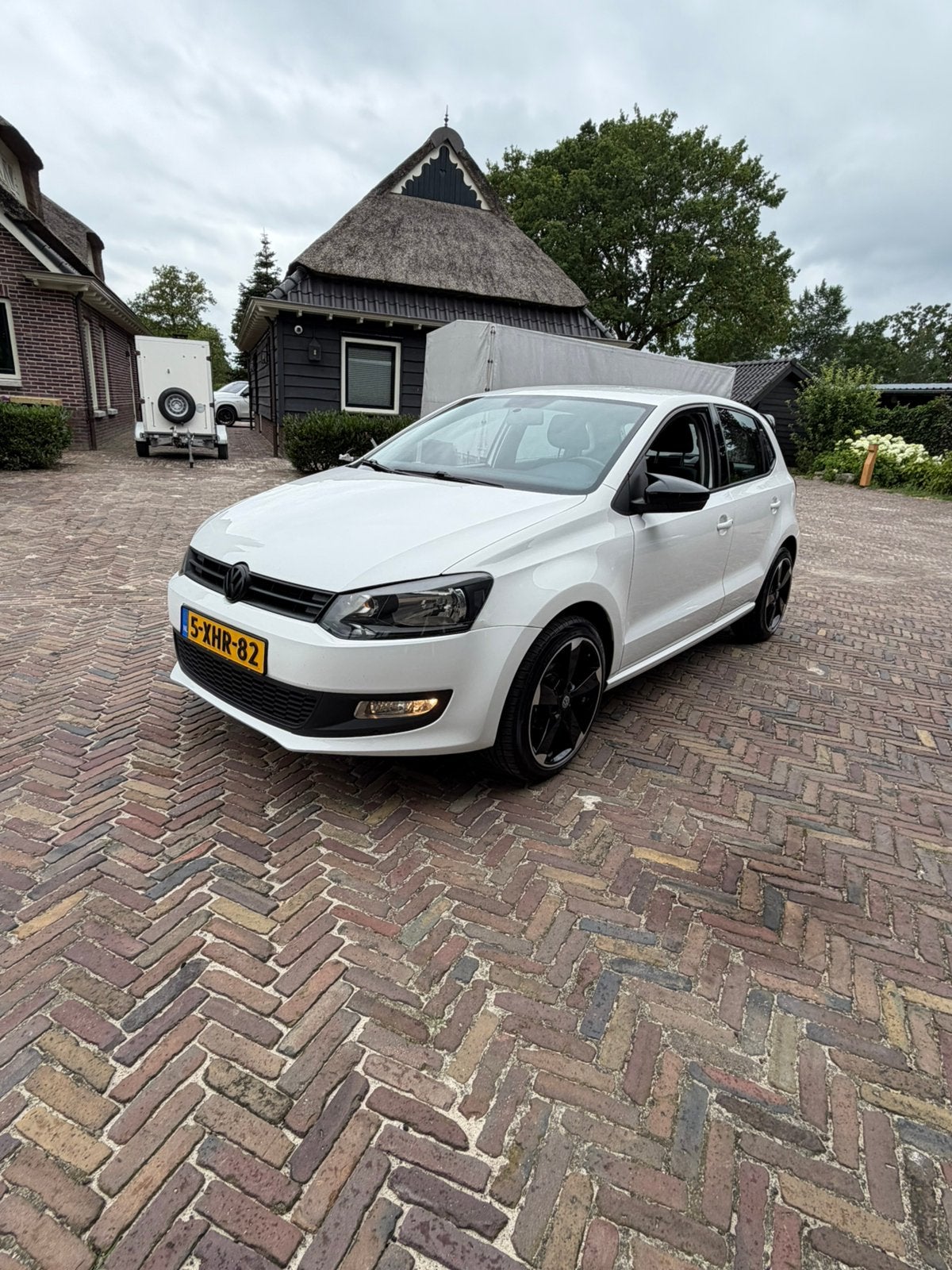 Volkswagen Polo 1.2 6V 44KW 5D My2009 2010 Wit, Auto's, Volkswagen, Voorwielaandrijving, 967 kg, 40 €/maand, 1198 cc