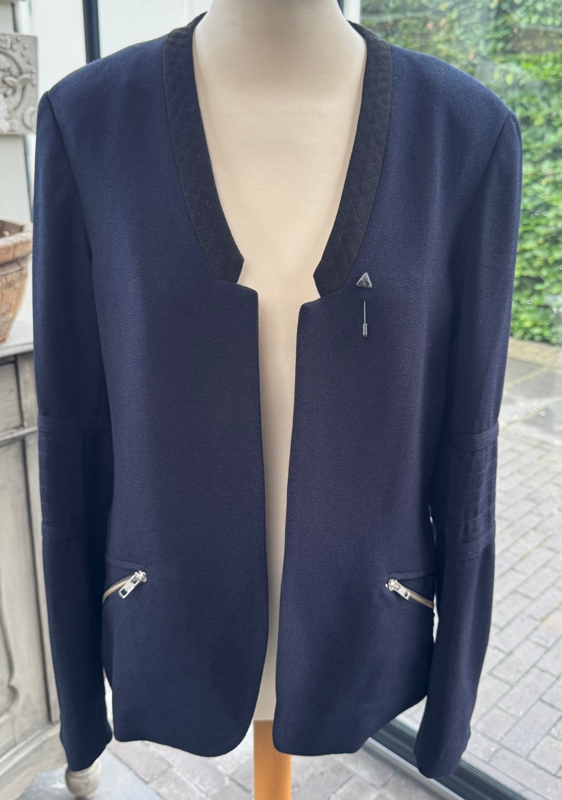 Scotch & Soda/ Maison Scotch blazer jasje, Blauw, Maat 42/44 (L), Ophalen of Verzenden, Zo goed als nieuw