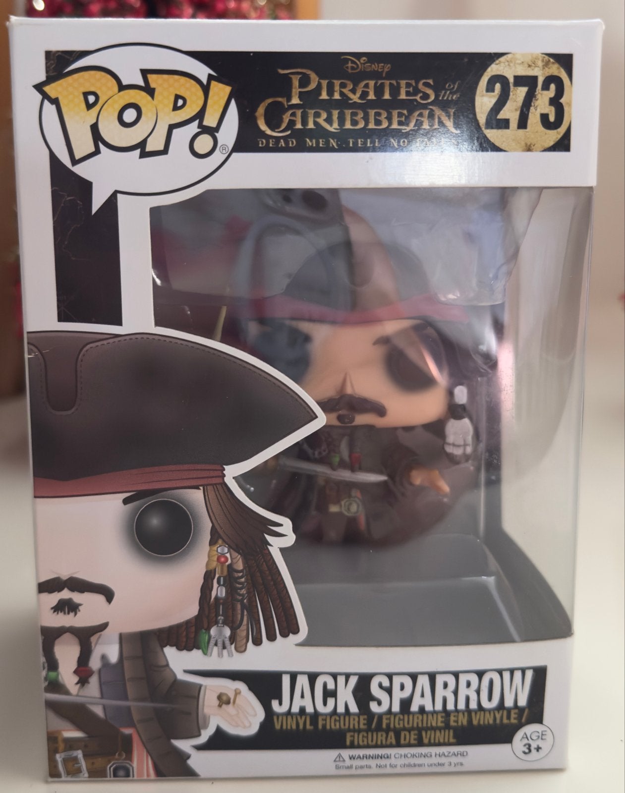 Funko Pop! Jack Sparrow #273 - Pirates of the Caribbean, Ophalen of Verzenden, Nieuw