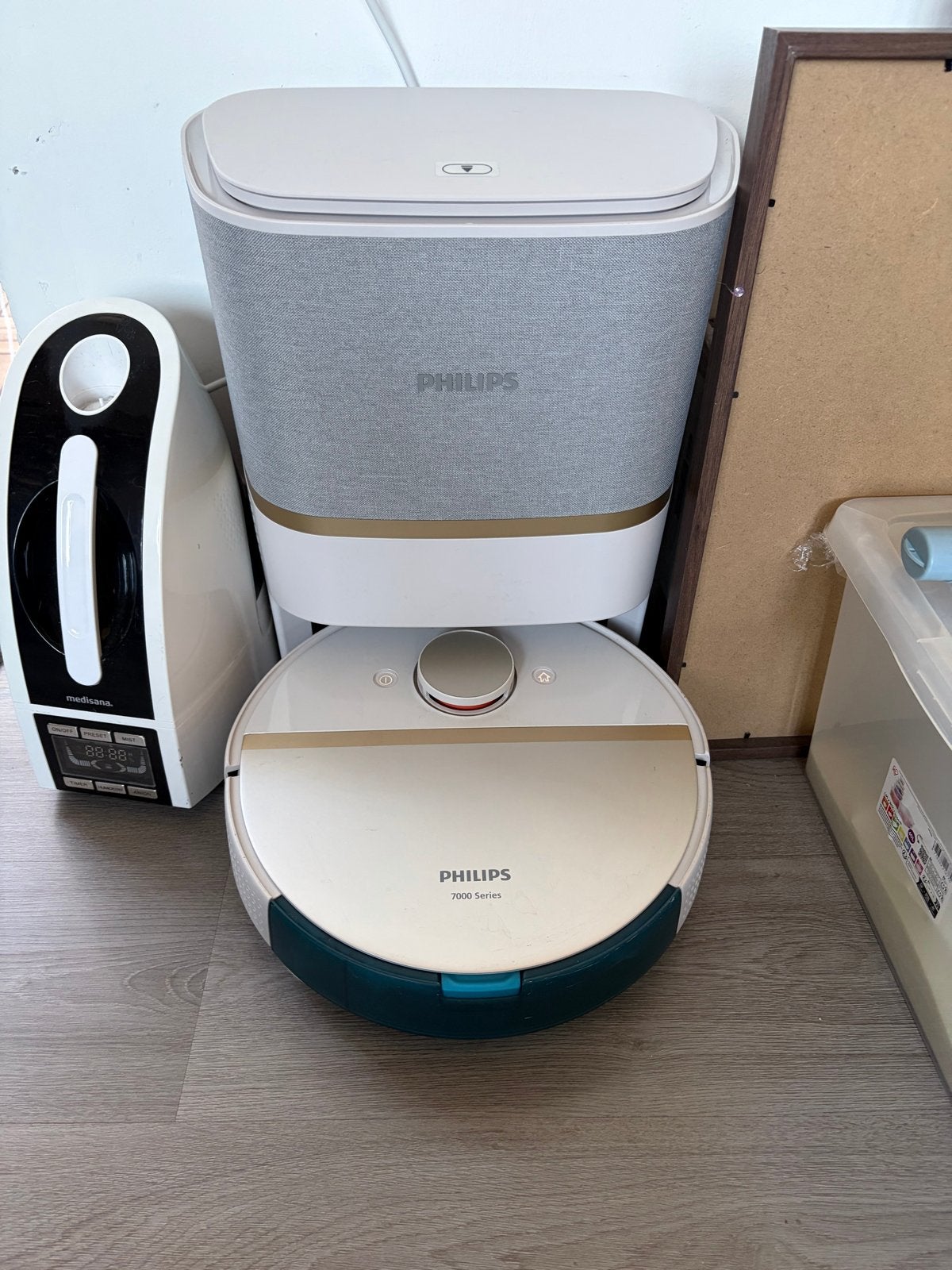 Philips Robotstofzuiger met Dweilfunctie en Lidar Scanner, Witgoed en Apparatuur, Gebruikt, Philips, Ophalen of Verzenden, Robotstofzuiger