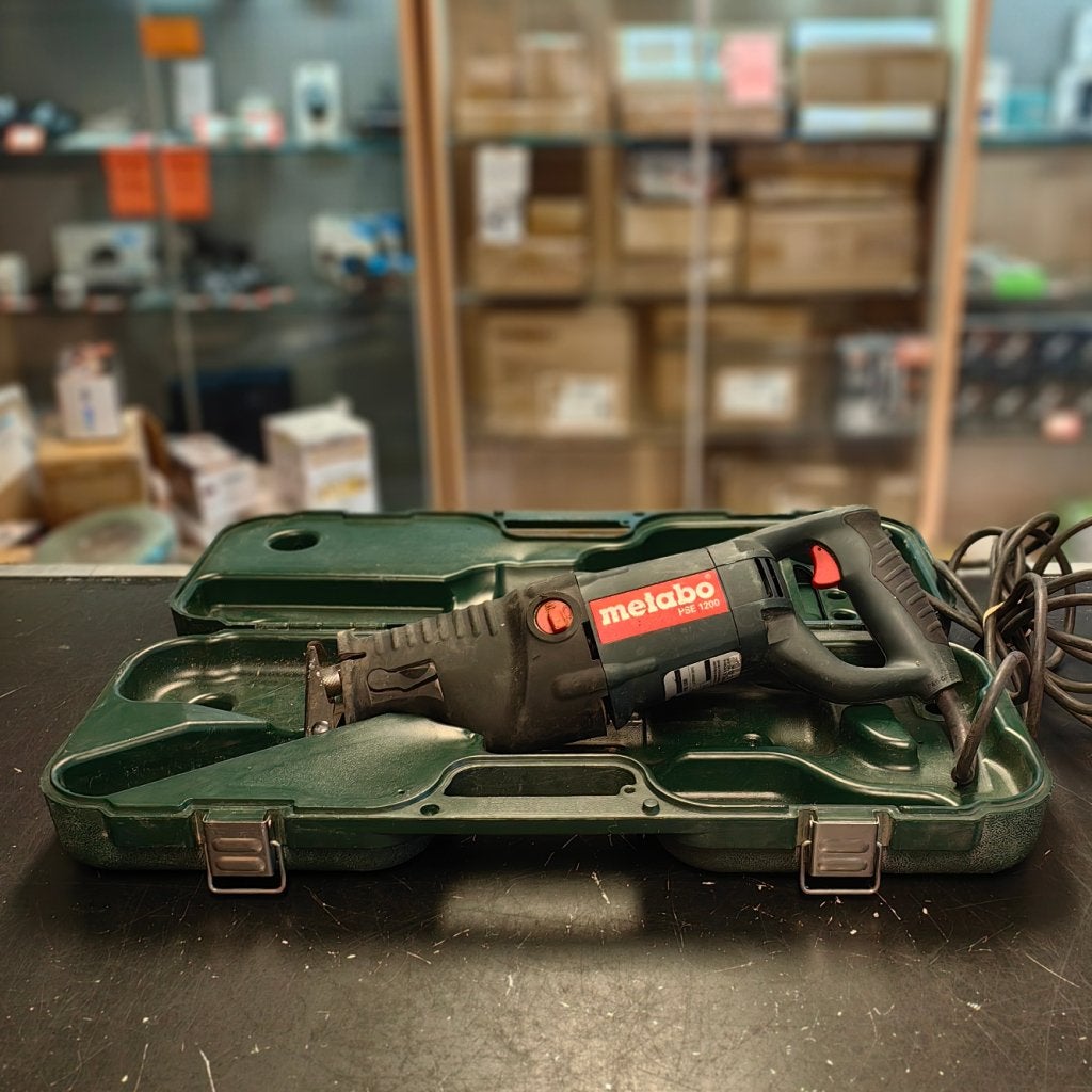 Metabo PSE1200 Reciprozaag - In Nette Staat, Metabo, Gebruikt, Support@metabo.com, Metabo Corporation, Metabo-Werke GmbH, 
72622 NÃ¼rtingen
Germany
