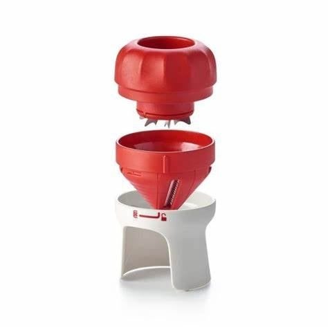 Tupperware handy spiralizer Rood Wit NIEUW, Ophalen of Verzenden, Nieuw, Rood, Overige typen