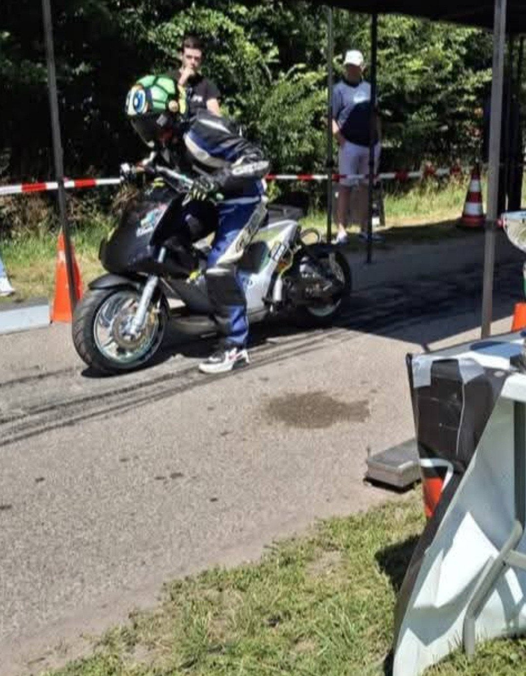 Gilera ice Drag Scooter - Raceklaar, Fietsen en Brommers, Brommers | Overige merken, Ophalen of Verzenden, Gebruikt, Maximaal 45 km/u
