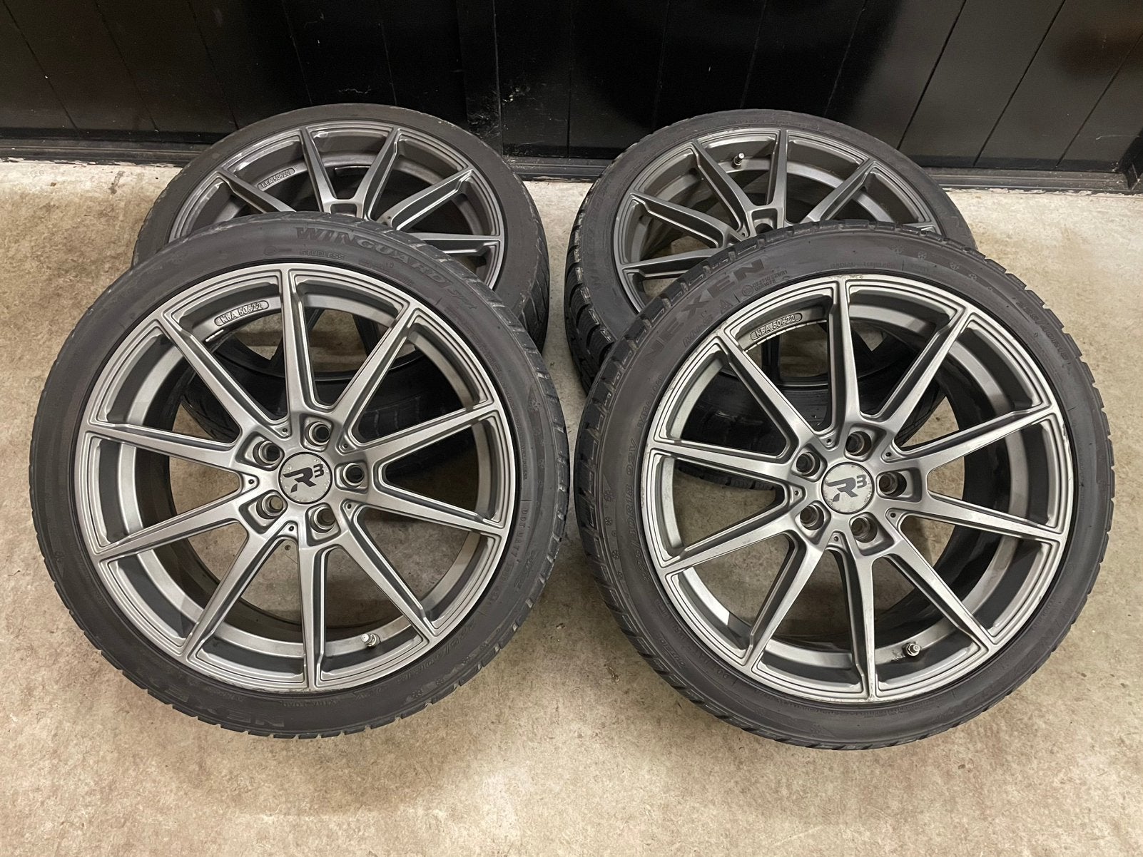 18 inch Winterset 5x108 225/40/18, Ophalen, 18 inch, Gebruikt, -