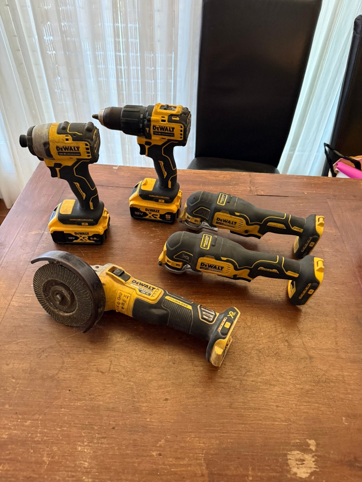 Te koop DeWALT 18 V machines, Ophalen of Verzenden, Gebruikt