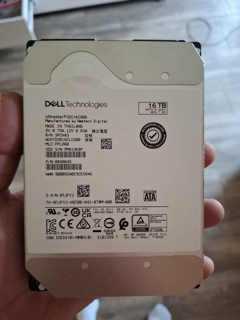 DELL - Ultrastar (DC HC555), Computers en Software, Harde schijven, Ophalen, Intern, Dell, Info@cobesu.nl