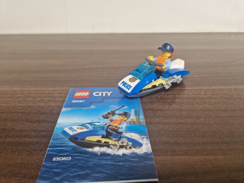 LEGO City Politie Waterscooter - 30567, City, Lego, Ophalen of Verzenden, Complete set