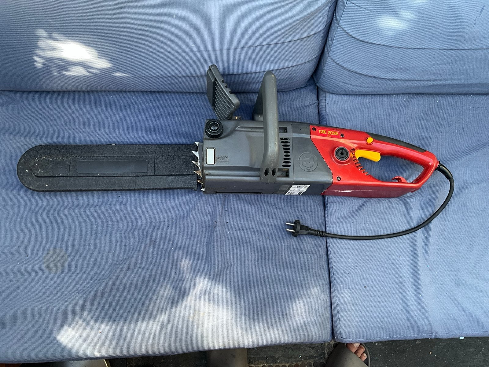 Wolf Garten CSE 2035 elektrische kettingzaag 2000W, Ophalen of Verzenden, Gebruikt, 30 tot 50 cm, Elektrisch
