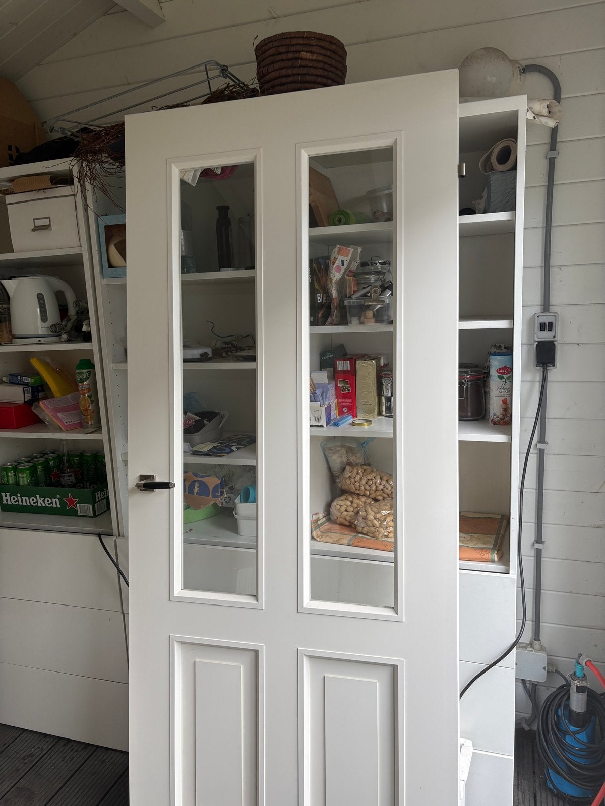 Svedex opdek Binnendeur met Glas - Arne & Bodil Collectie, Doe-het-zelf en Verbouw, Ophalen, Gebruikt, 80 tot 100 cm, Binnendeur