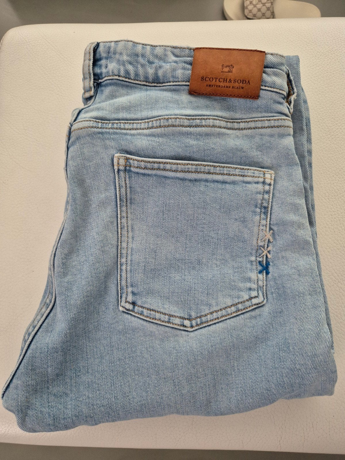 Scotch & Soda Dean jeans - Maat 16 - Zeer goede staat, Blauw, Overige jeansmaten, Scotch & Soda, Ophalen of Verzenden