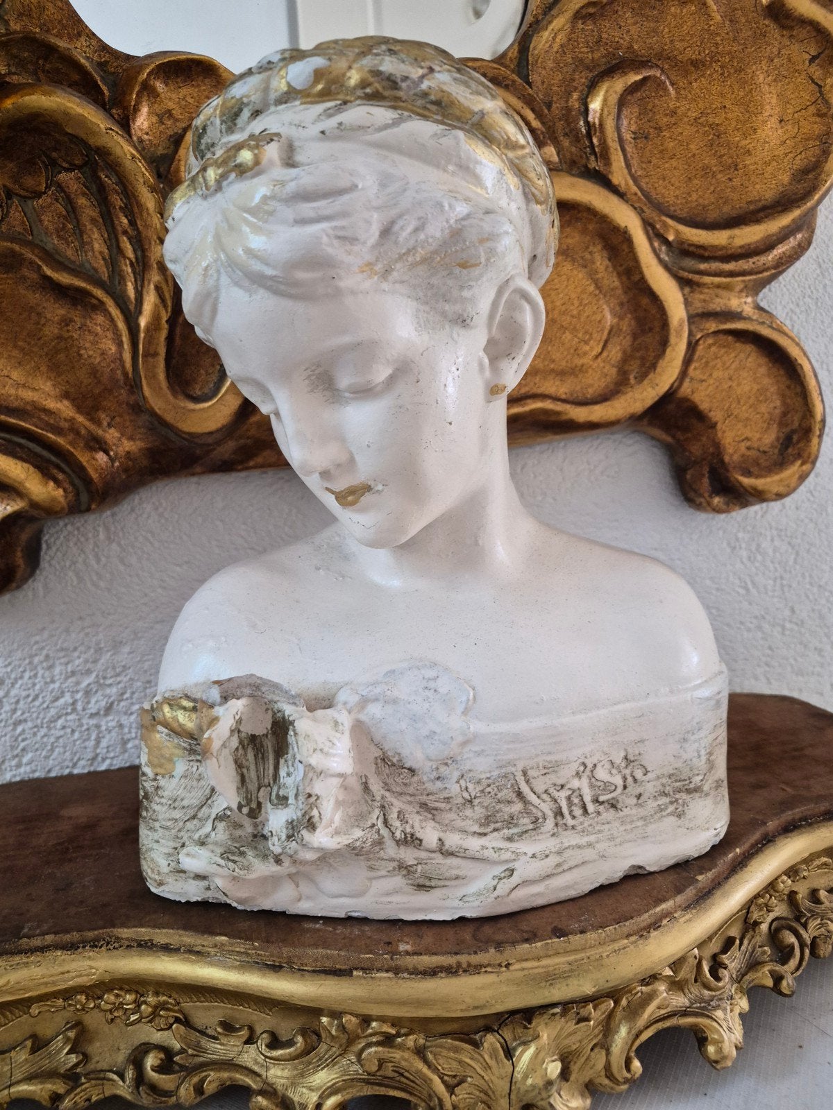 Klassieke Buste van Vrouw - heeft liefde nodig, Ophalen of Verzenden, Art nouveau, Buste, Vrouw