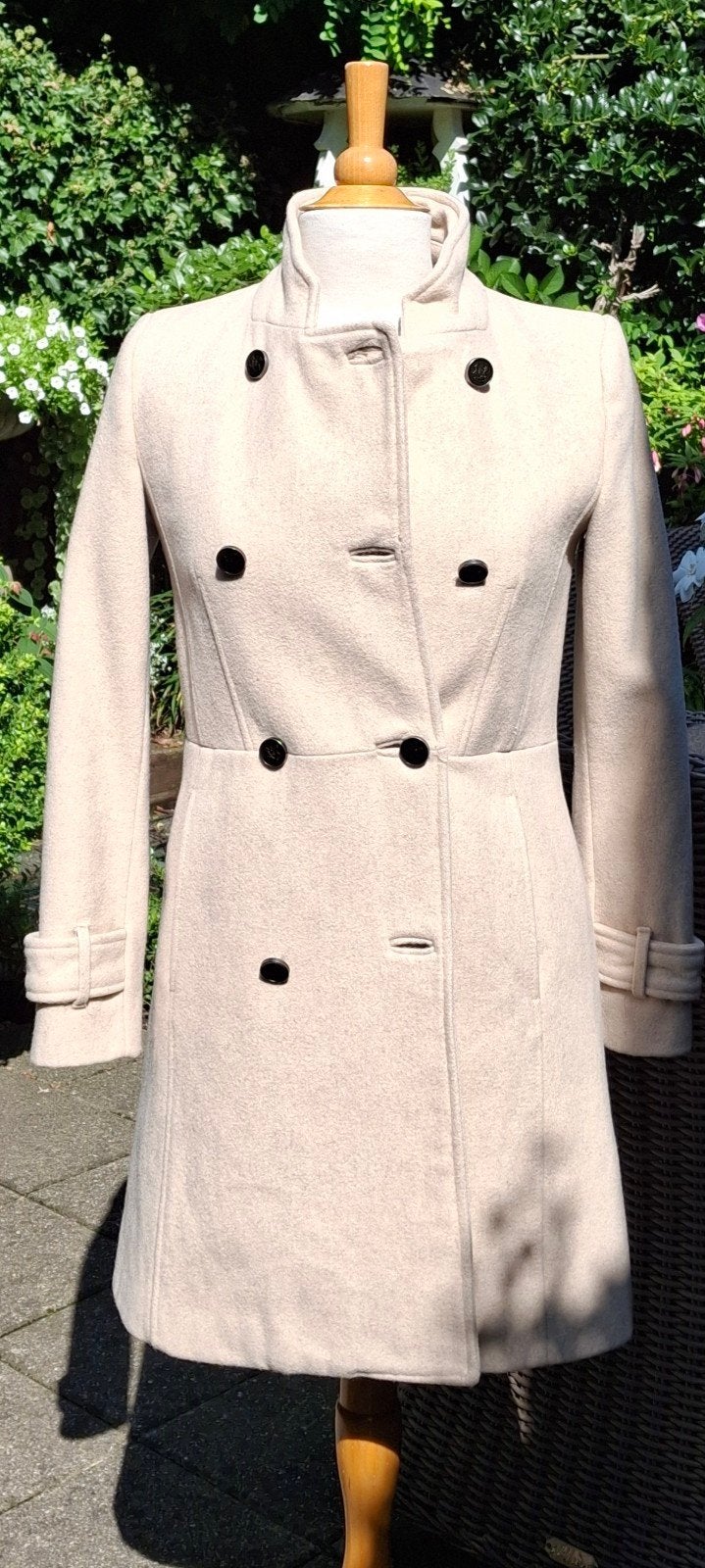 Mango jas xs beige, Kleding | Dames, Mango, Verzenden, Beige, Maat 34 (XS) of kleiner