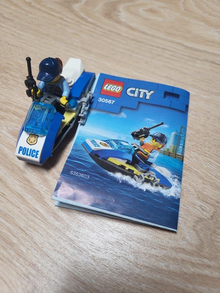 Lego politie waterscooter 30567, Ophalen of Verzenden