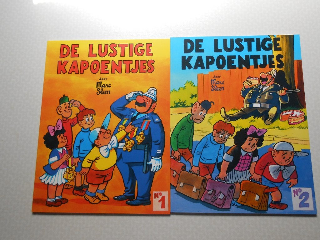 De lustige kapoentjes 5 x Adhemar 2013 1 ste druk., Marc Sleen, Eén stripboek, Nieuw, Ophalen of Verzenden