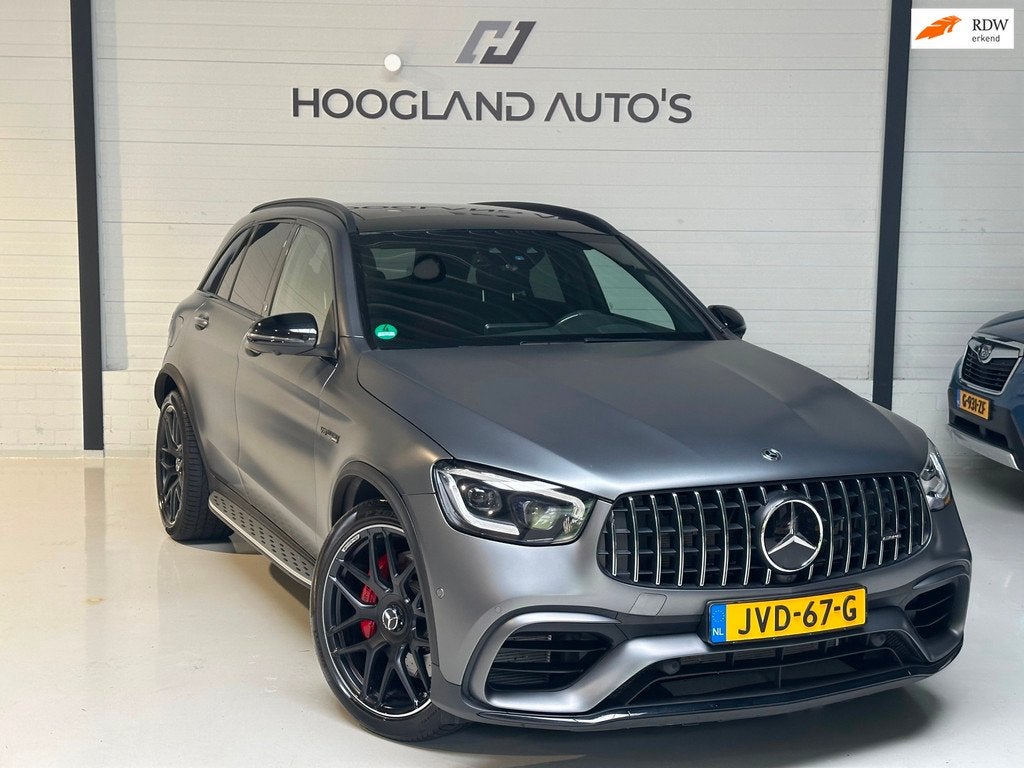 Mercedes-Benz GLC 63S AMG 4MATIC+ Premium Plus 510PK BTW, Auto's, Mercedes-Benz, Automaat, Gebruikt, 510 pk, Leder