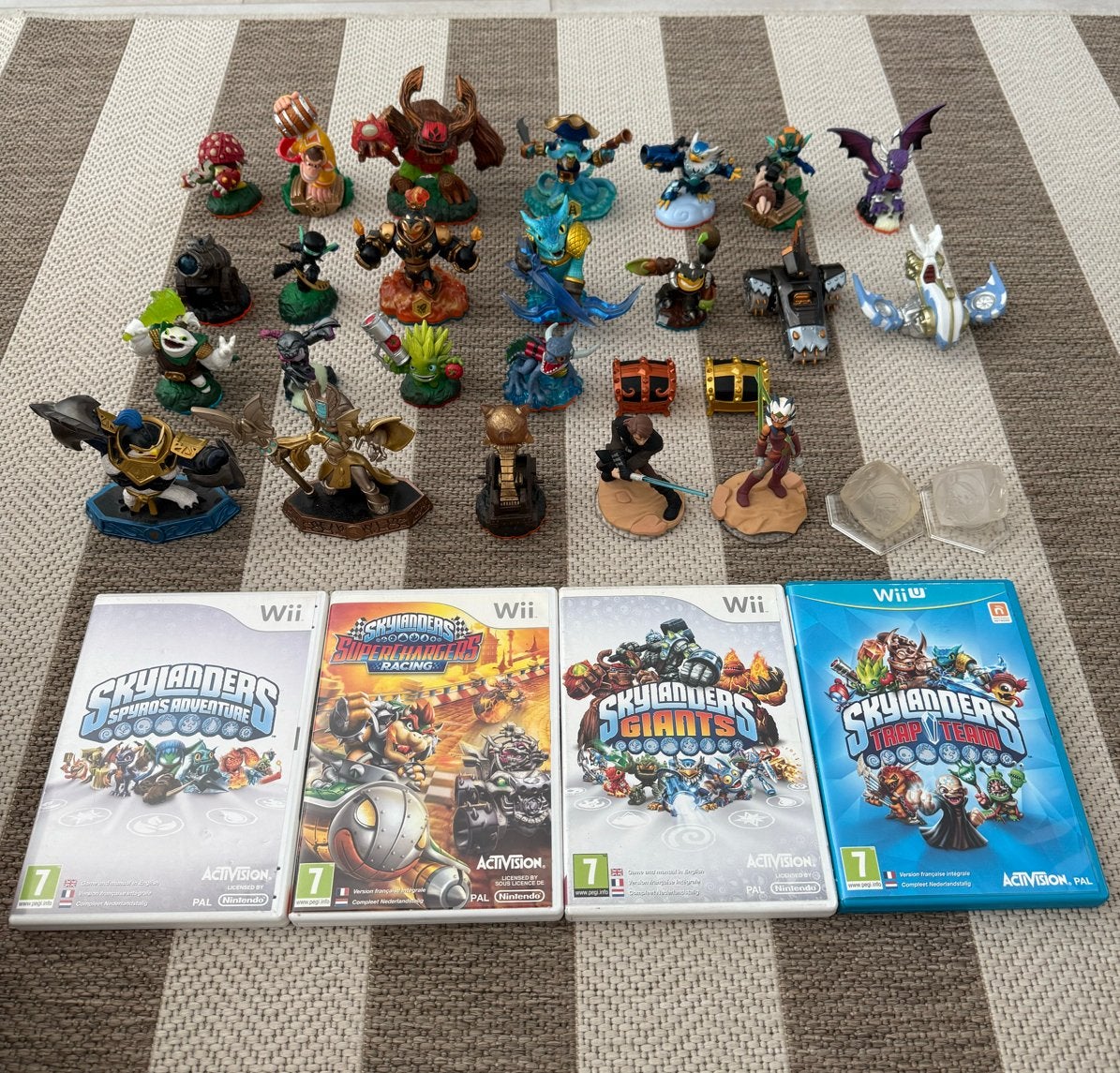 Skylanders & Disney Infinity Figuren met Games, Avontuur en Actie, Gebruikt, 2 spelers, Ophalen of Verzenden