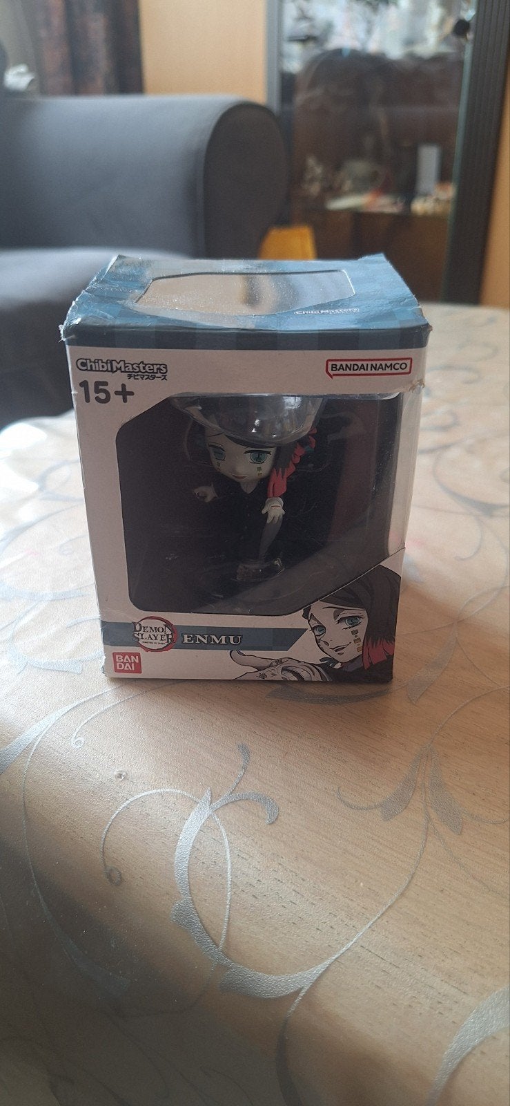 Demon Slayer Enmu ChibiMasters Figuurtje met Standaard, Ophalen of Verzenden, Zo goed als nieuw