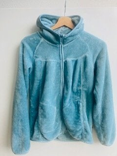 Turquoise jas, jasje, vest van Pomp de lux mt. 146/152, Meisje, Trui of Vest, Ophalen of Verzenden, Zo goed als nieuw