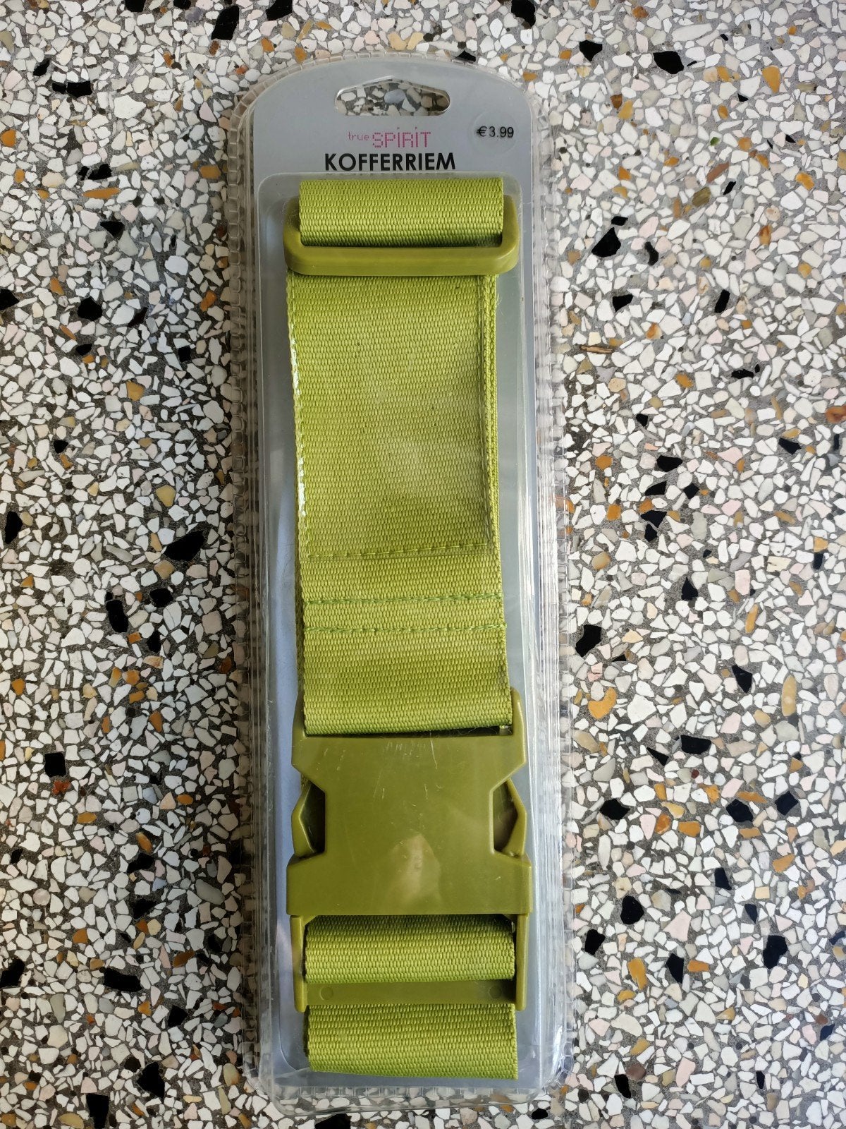 Kofferriem groen., Sieraden, Tassen en Uiterlijk, Koffers, Ophalen of Verzenden, Nieuw