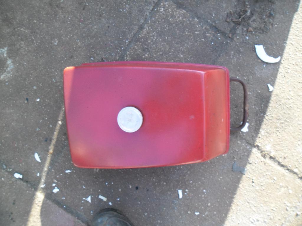 brandstof tankje hako, Benzine, Gebruikt, Hako, Ophalen of Verzenden