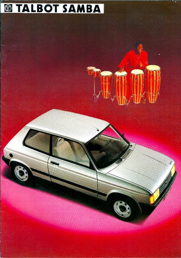 Folder Talbot Samba 1984, Ophalen of Verzenden, Gelezen, Overige merken