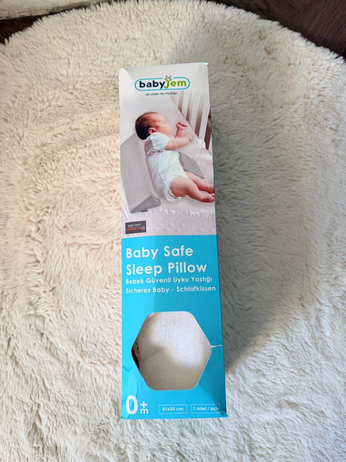 Babyjem Baby Safe Slaapkussen - Voorkomt reflux, Ophalen of Verzenden, Nieuw