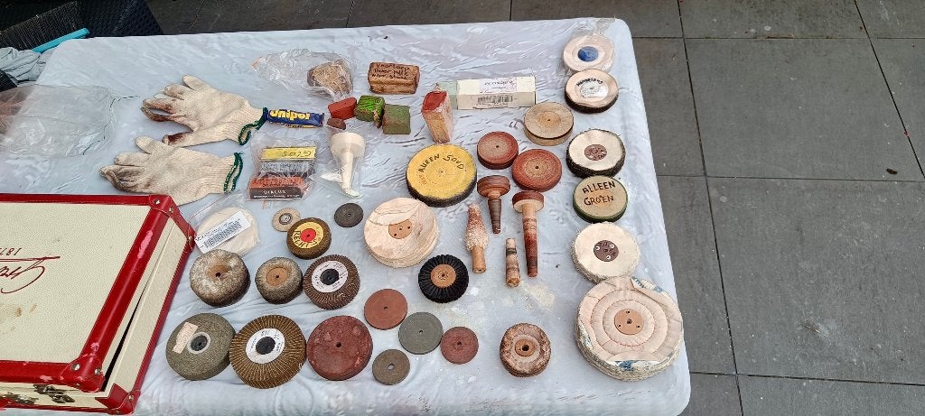 goudsmid polijstgereedschap, Ophalen of Verzenden, Zo goed als nieuw, Overige typen, Overige merken