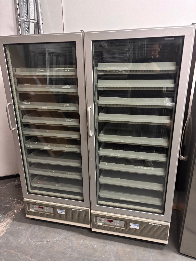 KIRSCH glasdeur koelkast 330L (2x), Ophalen, 120 tot 140 cm, 200 liter of meer, 45 tot 60 cm
