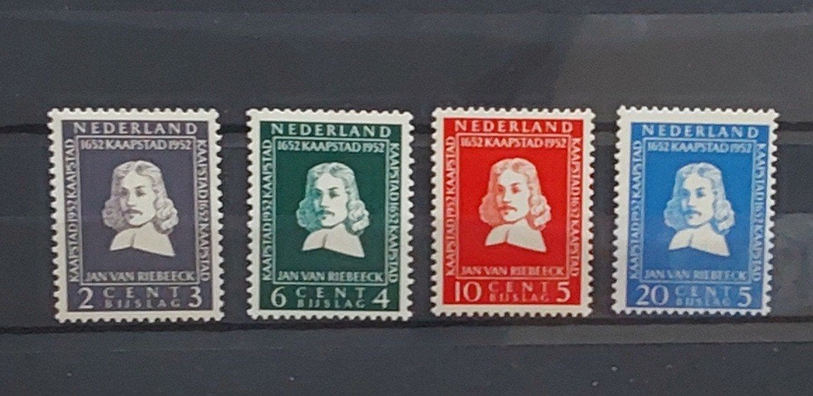 Riebeeck-zegels 1952 Postfris NVPH 578/581, Ophalen of Verzenden