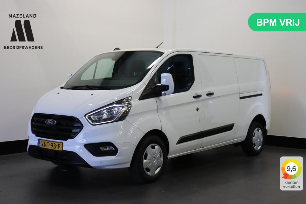 Ford Transit Custom 2.0 TDCI 130PK L2 EURO 6 - Airco - Cruis, Auto's, Bestelauto's, Bedrijf, Te koop, ABS, Achteruitrijcamera