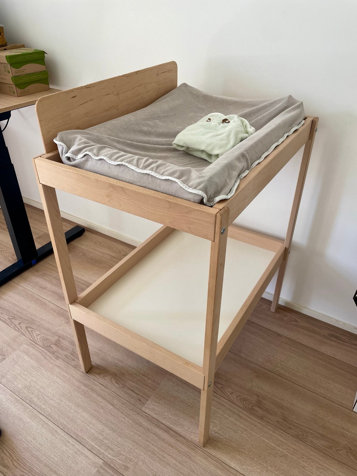 IKEA SNIGLAR commode + aankleedkussen + hoezen ZGAN