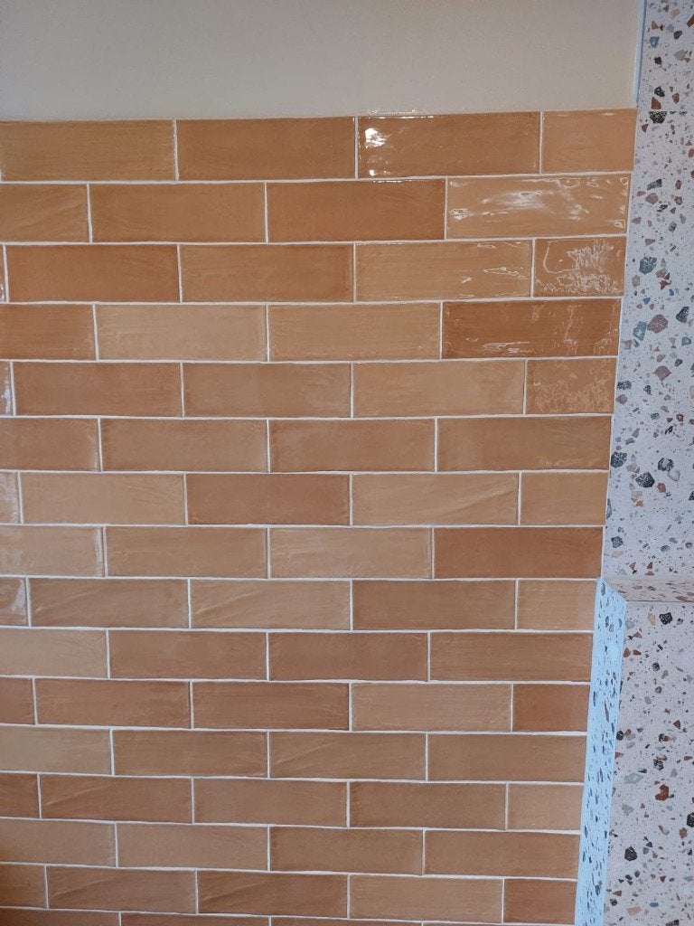 Vloertegels, wandtegels, rood, geel, terracotta, bruin, Ophalen, Overige typen, Nieuw, Minder dan 100 cm
