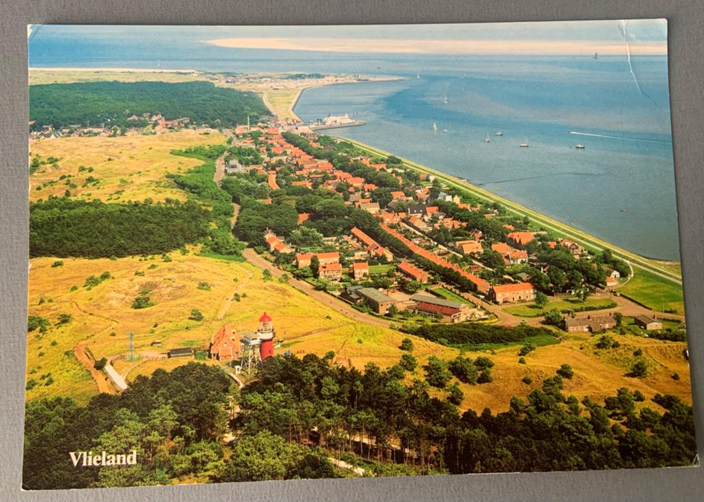 Vlieland, Verzamelen, Verzenden, 1960 tot 1980, Gelopen, Waddeneilanden