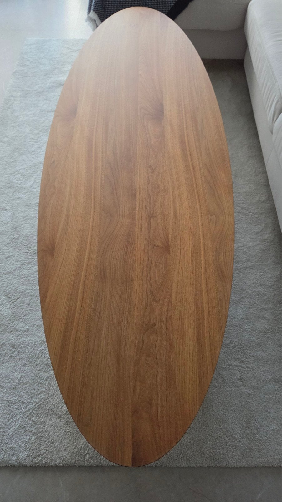 Ikea stockholm salontafel bruin, Ophalen, 50 tot 100 cm, Zo goed als nieuw, 150 tot 200 cm