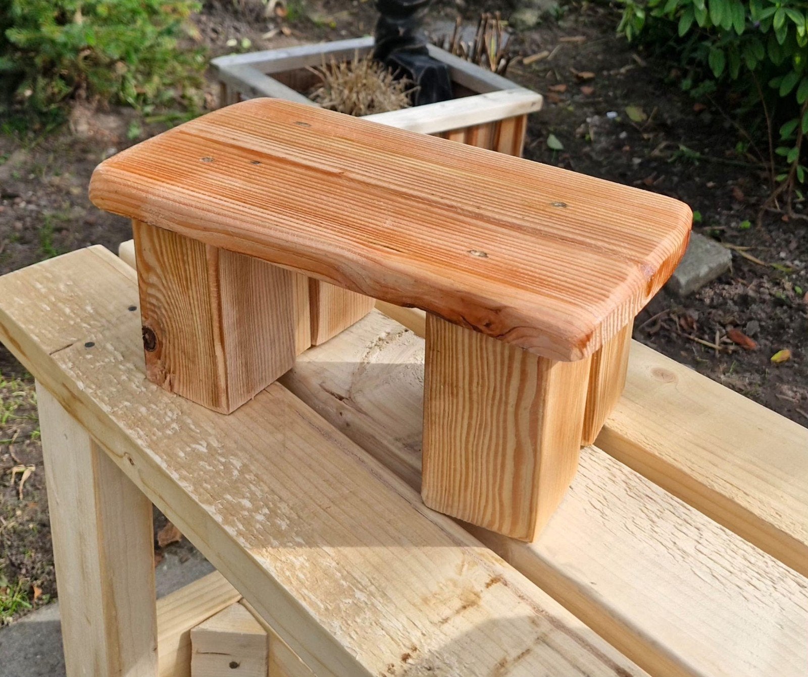 vensterbank bankjes, Ophalen, Hout