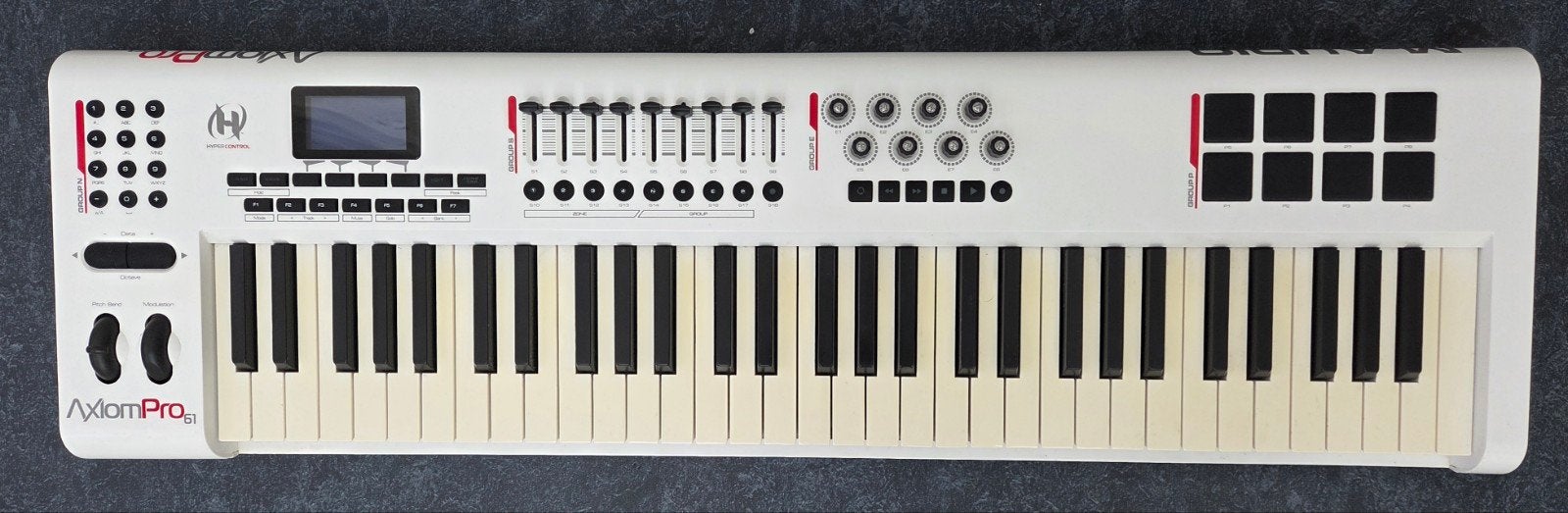 Axiom Pro 61 keys USB MIDI controller, Overige merken, Ophalen of Verzenden, Aanslaggevoelig, 61 toetsen