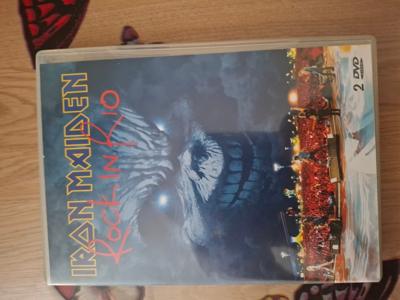 Iron Maiden - Rock in Rio DVD (2 discs), Italiaans, Inclusief doosje, Ophalen of Verzenden, Concert
