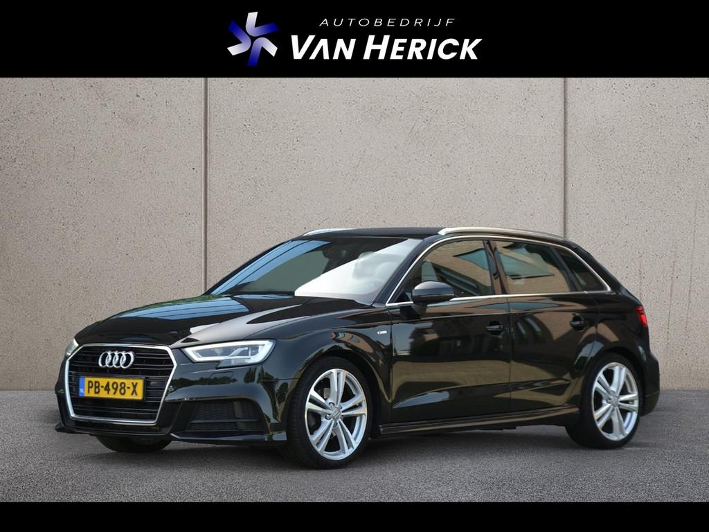 Audi A3 Sportback 1.4 TFSI Sport S Line Edition 150PK | Keyl, Gebruikt, 4 cilinders, 150 pk, Leder en Stof