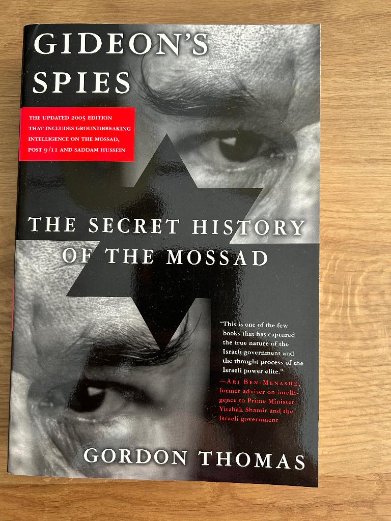 Gideon’s Spies - Gordon Thomas, Ophalen of Verzenden, Zo goed als nieuw, 1945 tot heden, Overige onderwerpen