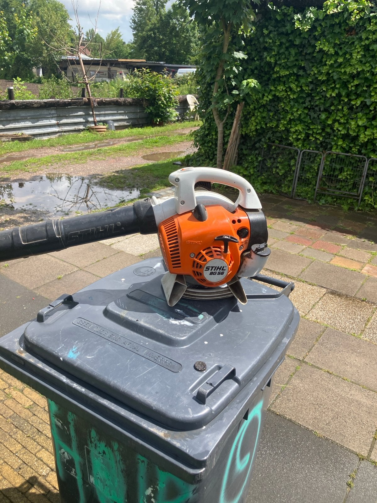 Stihl BG 86 Bladblazer - Krachtig en Betrouwbaar, Ophalen of Verzenden, Gebruikt, Benzine, Handgedragen