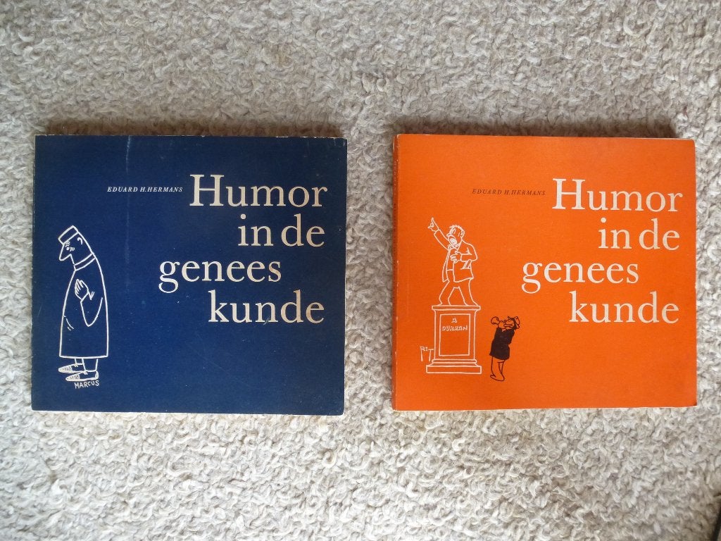 Humor in de geneeskunde, 1962, Boeken, Moppen, Eduard H.Hermans, Ophalen of Verzenden, Zo goed als nieuw